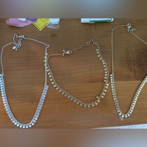 Madewell Mixed Metal Disc Necklaces